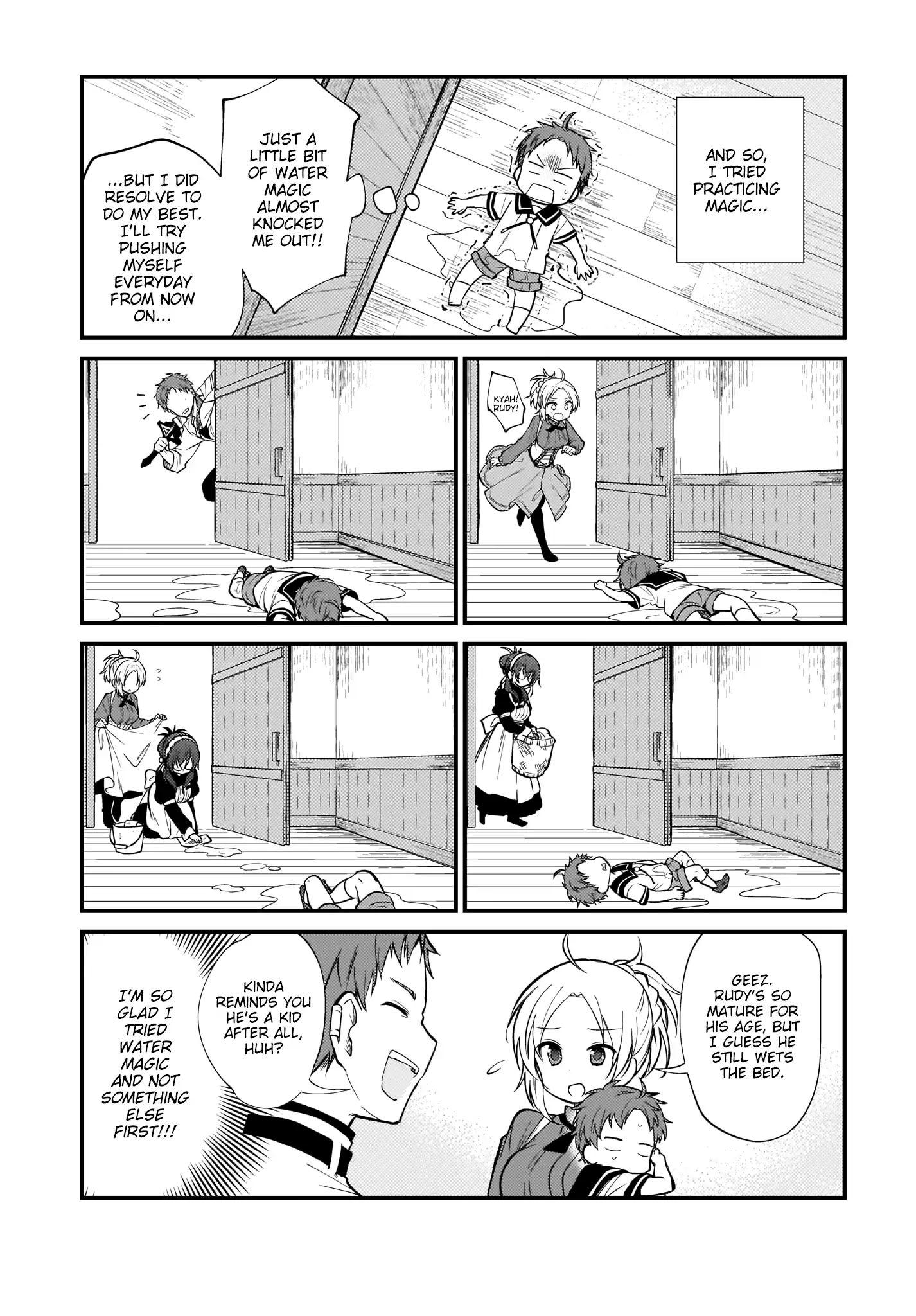 MUSHOKU TENSEI: EVEN IF IT'S A 4-KOMA, I'LL GET SERIOUS chapter-1 Page 5