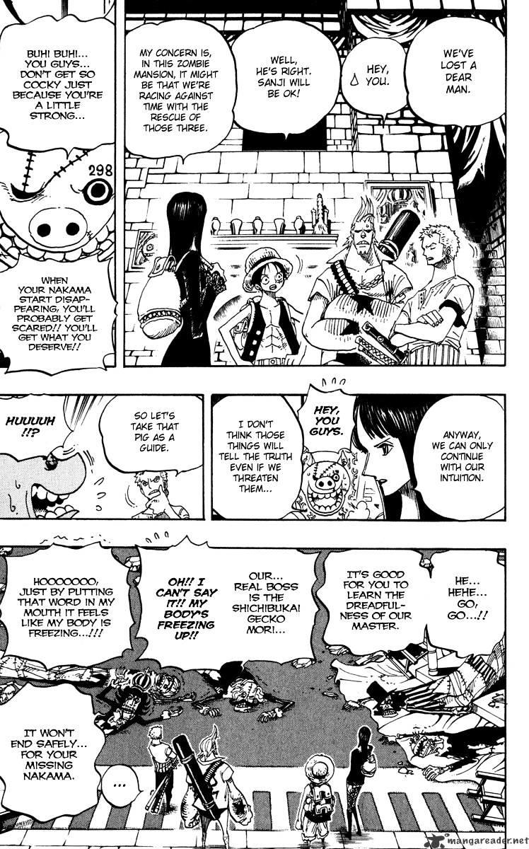 One Piece Chapter 450 : General Zombie Night page 24 - Mangakakalot