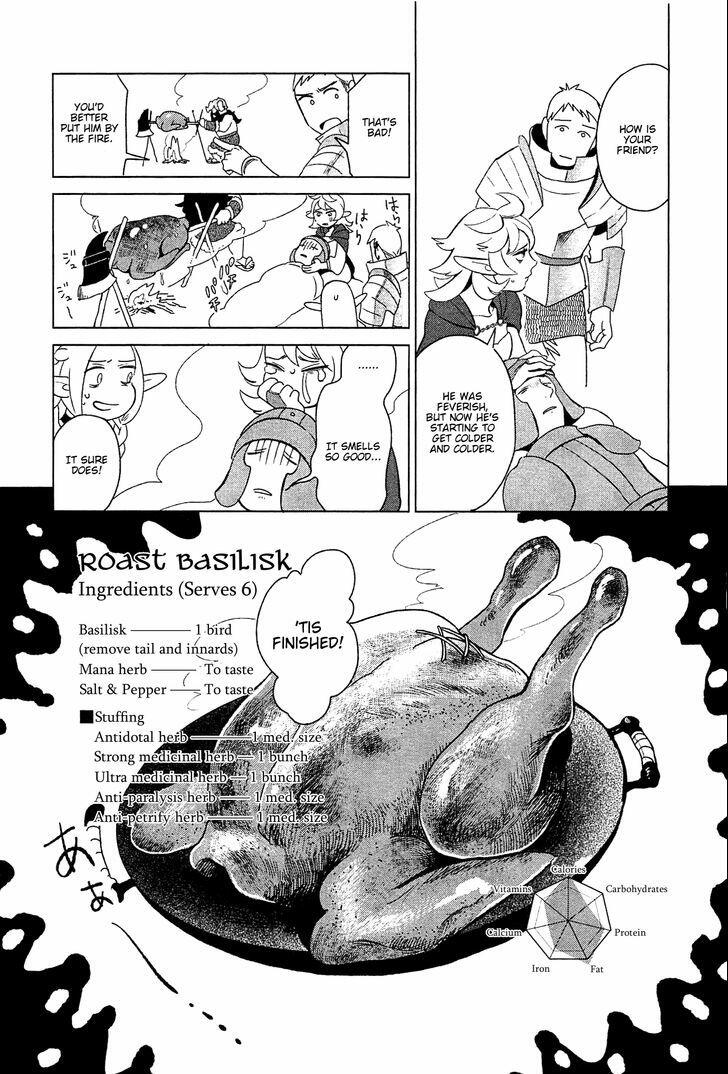 Dungeon Meshi Chapter 3 : Roast Basilisk page 19 - Mangakakalot