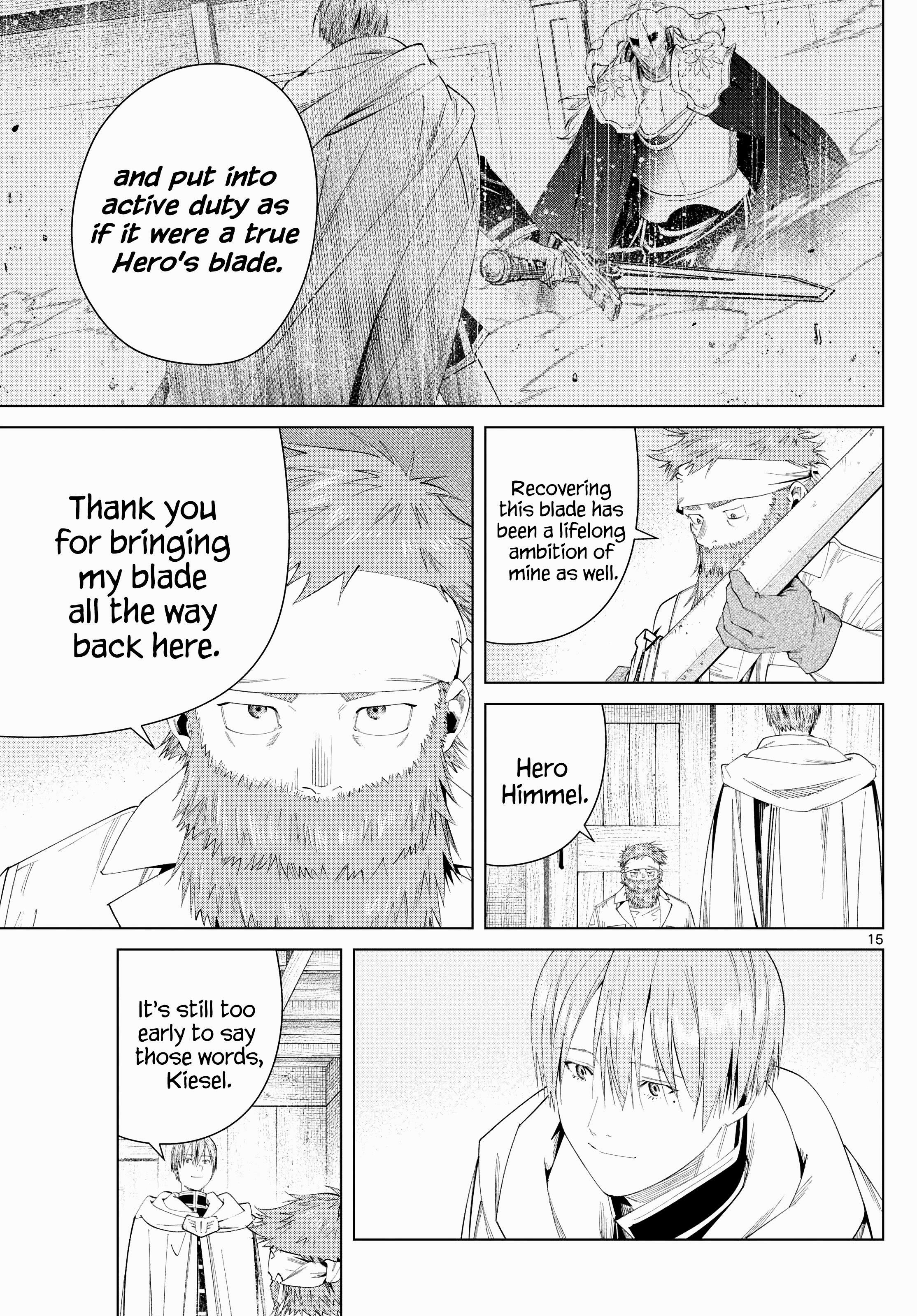 Sousou No Frieren Chapter 114: The Hero's Blade page 15 - Mangakakalot