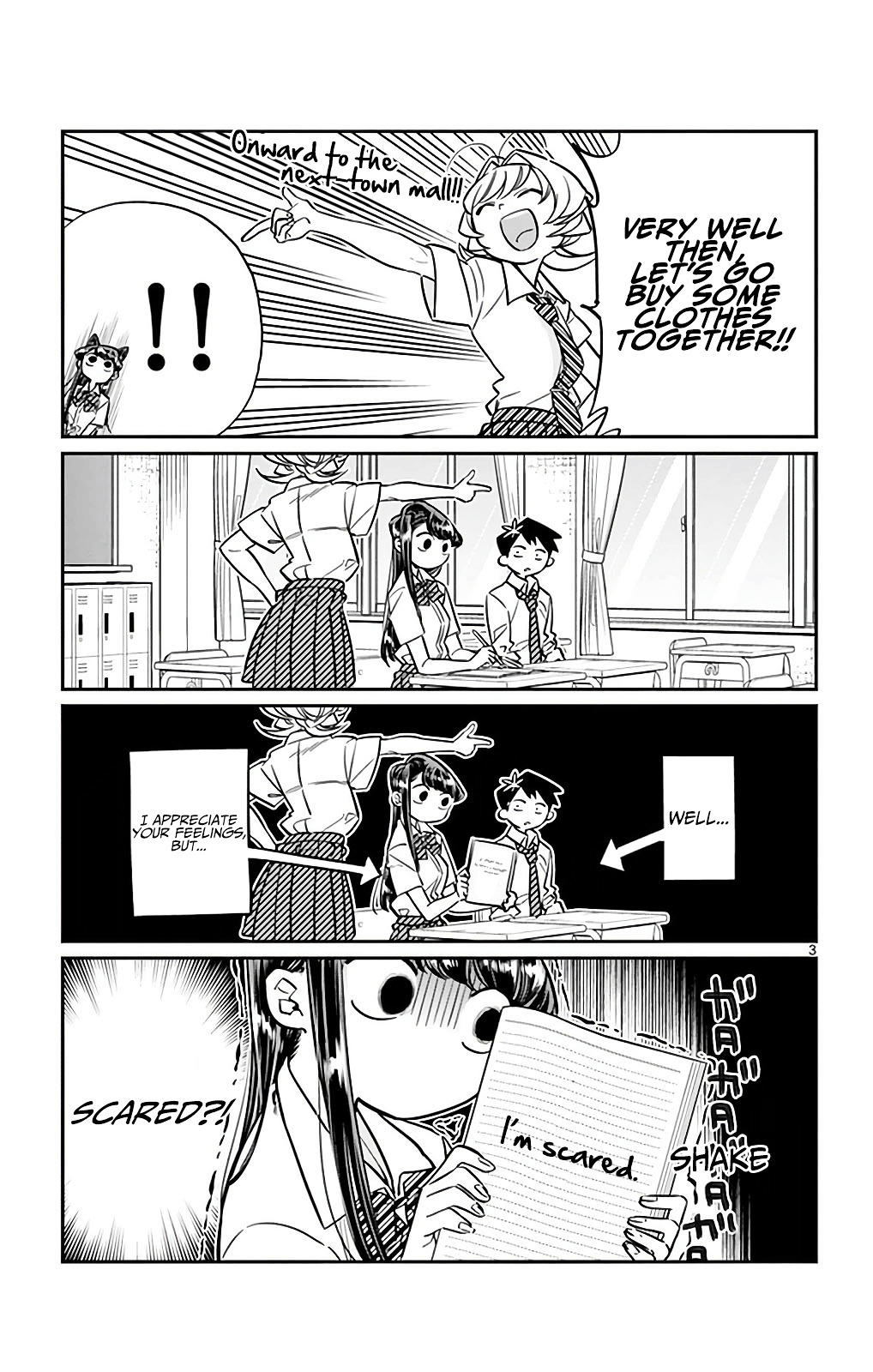 Komi-San Wa Komyushou Desu Vol.2 Chapter 33: It's Shopping Time page 3 - Mangakakalot