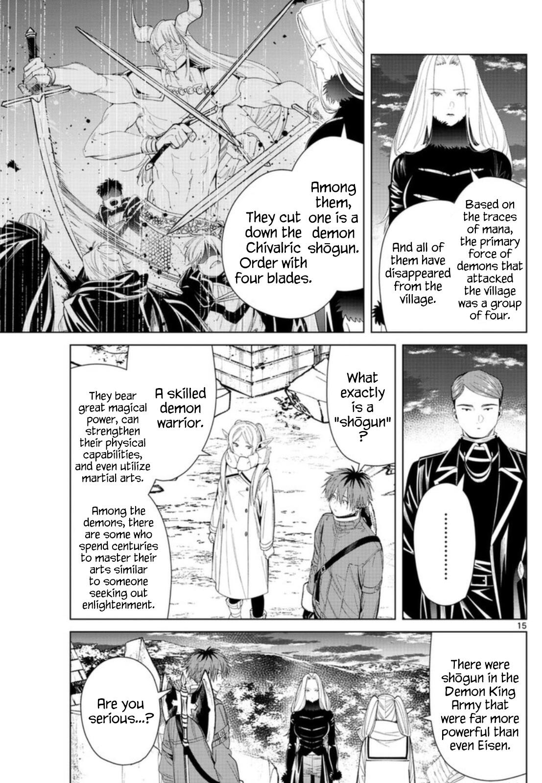 Sousou No Frieren Chapter 72: Shogun page 15 - Mangakakalot