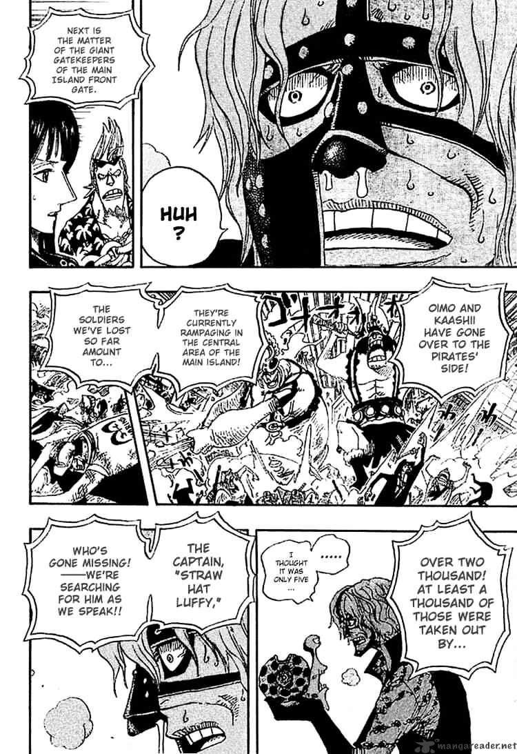 One Piece Chapter 386 : Unprecendented page 13 - Mangakakalot