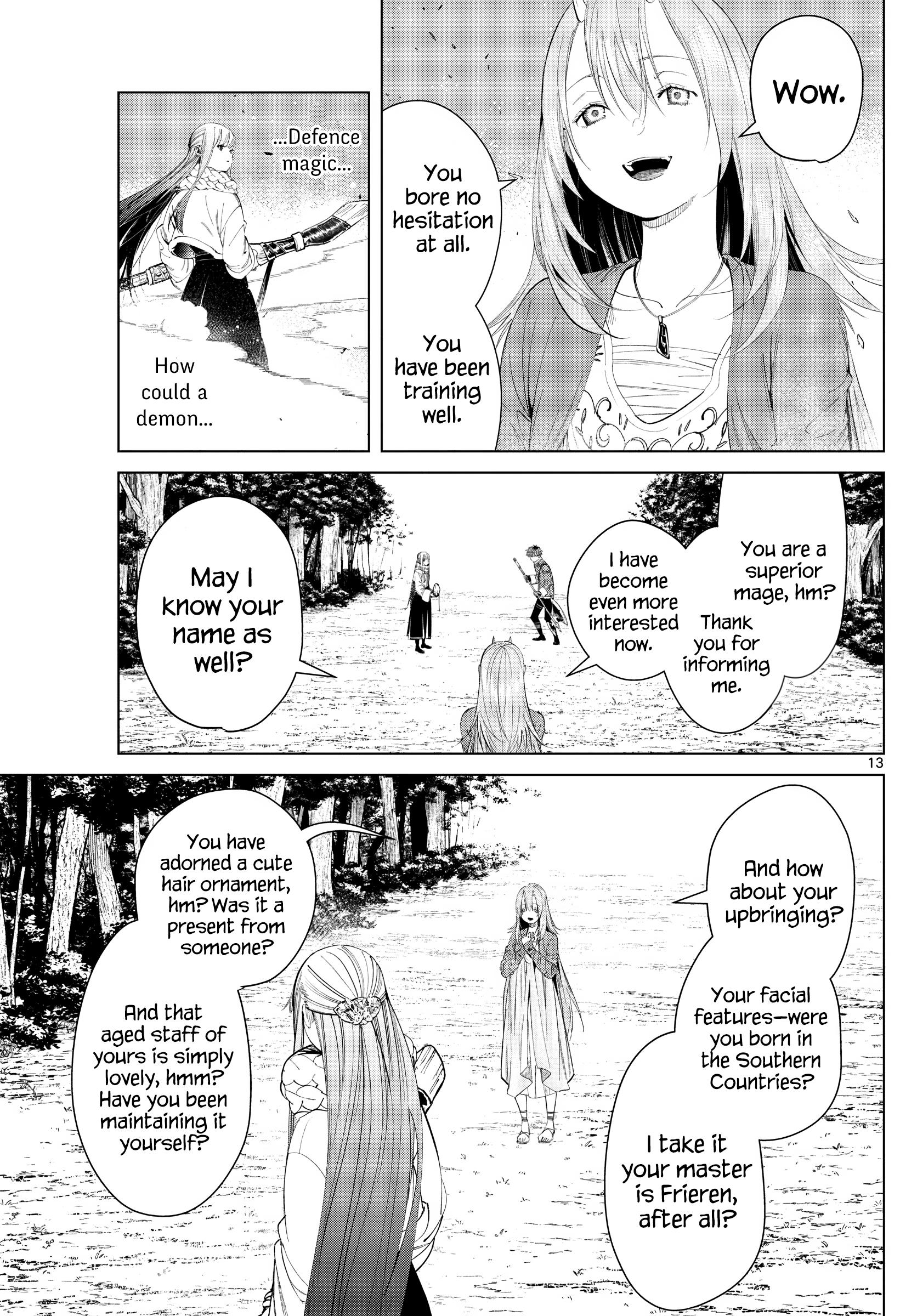 Sousou No Frieren Chapter 95: Nameless Great Demon page 13 - Mangakakalot
