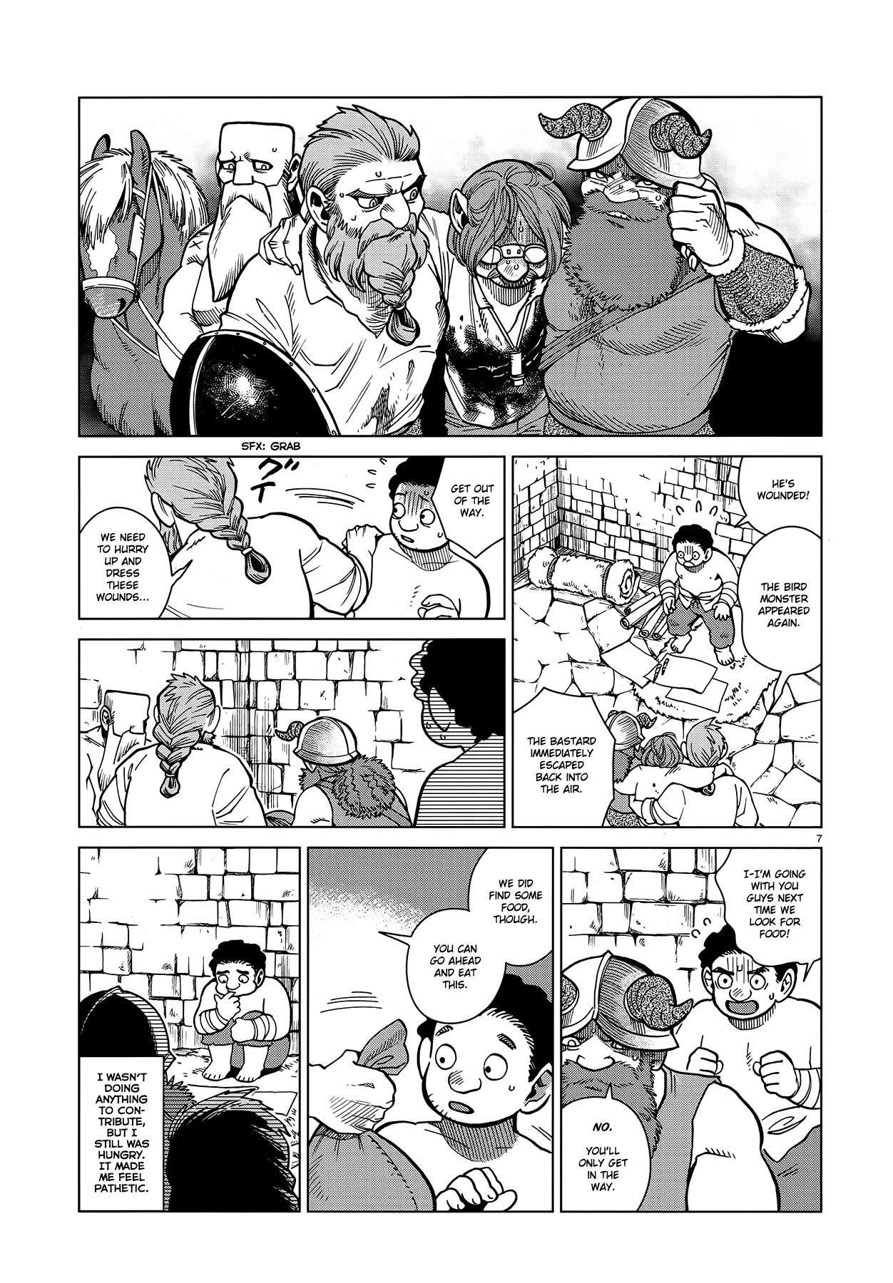 Dungeon Meshi Chapter 49: Griffin Soup page 7 - Mangakakalot