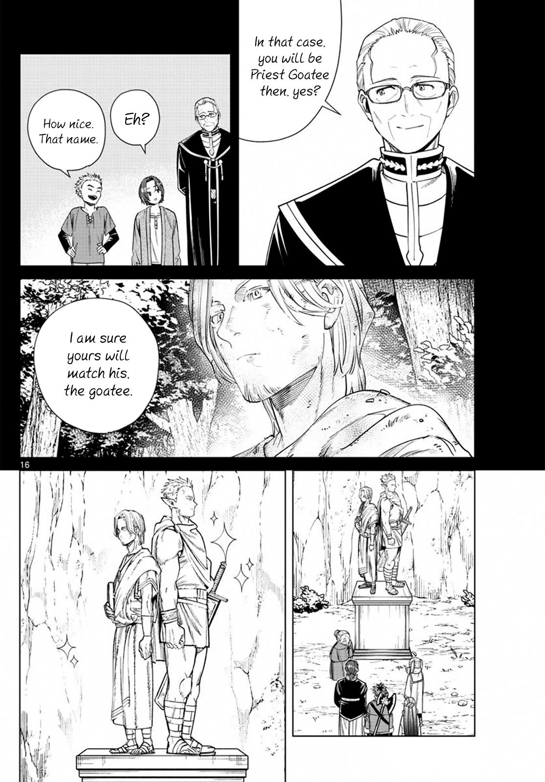 Sousou No Frieren Chapter 34: The Hero Statues page 16 - Mangakakalot