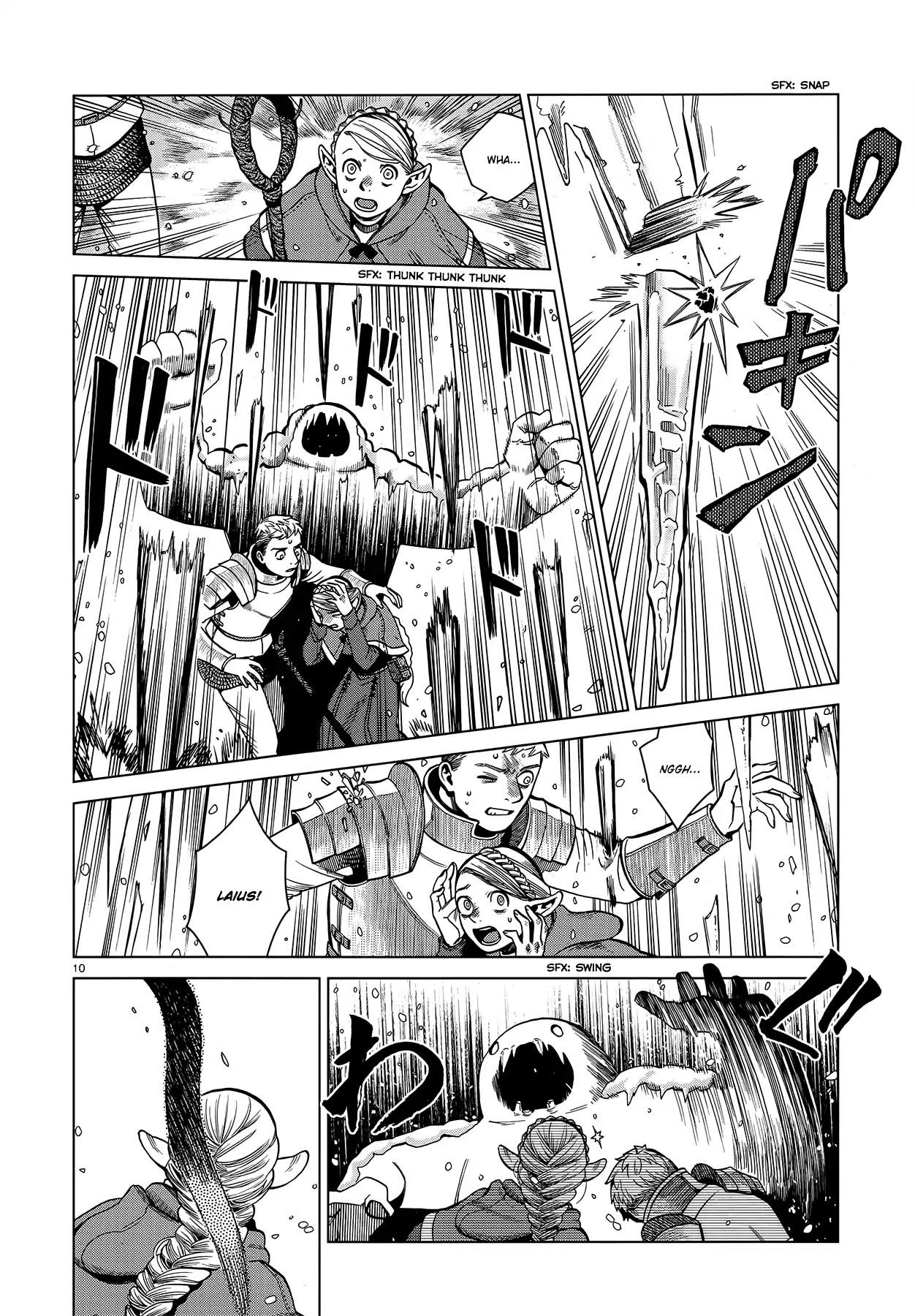Dungeon Meshi Chapter 43: Ice Golem page 10 - Mangakakalot