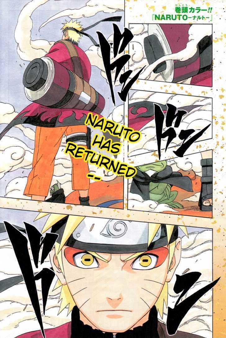 Vol.46 Chapter 430 – Naruto Returns!! | 1 page