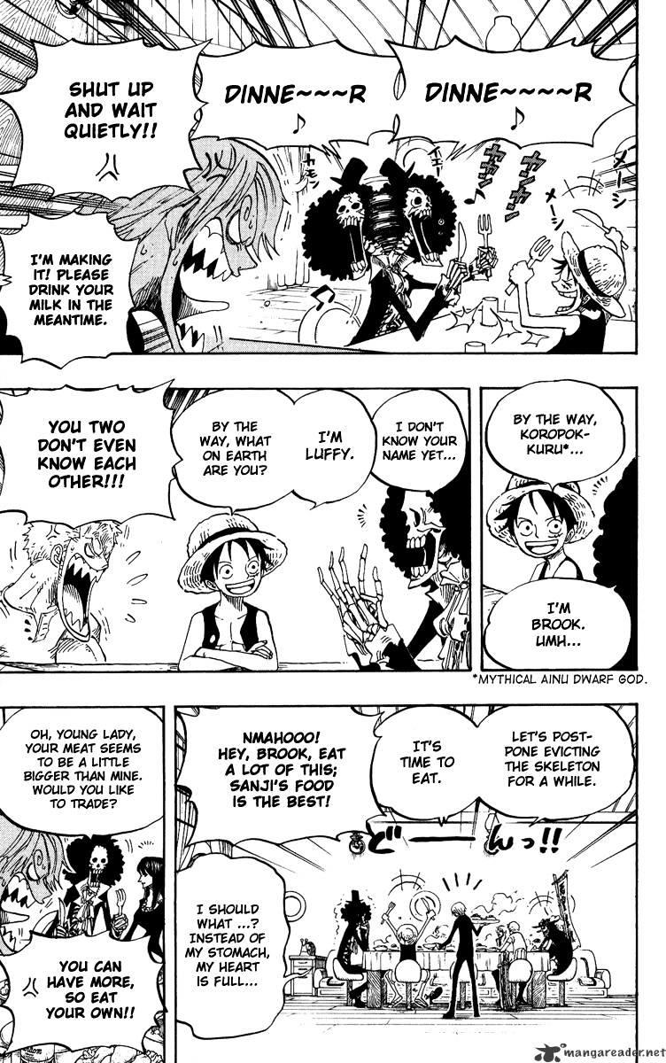 One Piece Chapter 443 : Thriller Bark page 5 - Mangakakalot