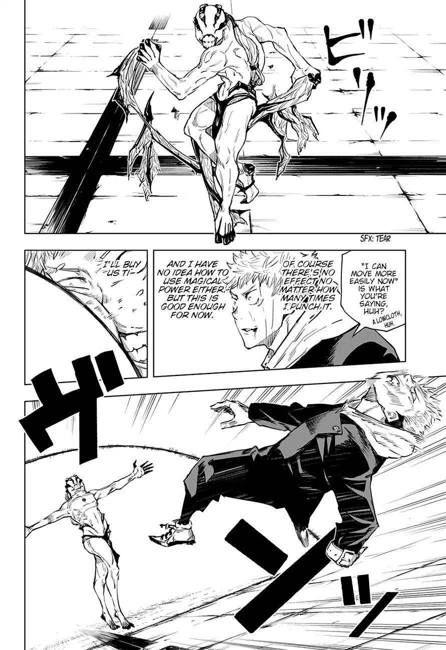 Jujutsu Kaisen Chapter 7: The Crused Womb's Earthly Existence (2) page 8 - Mangakakalot