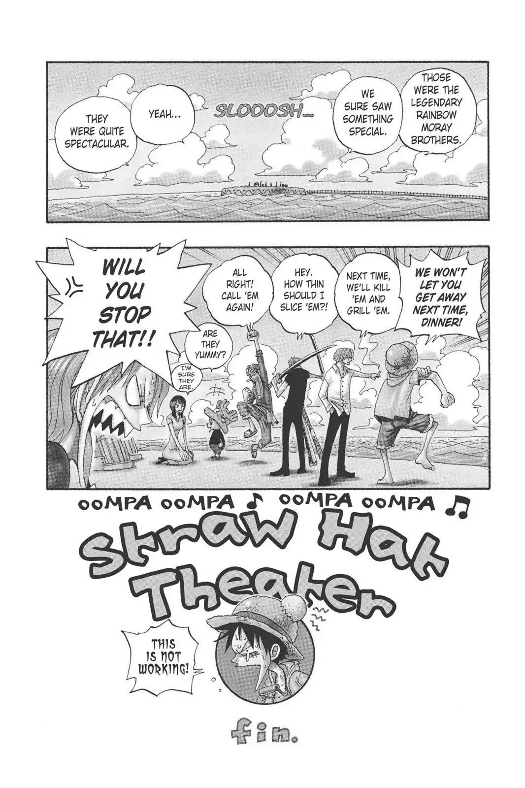 One Piece Vol.32 Chapter Bonus: Straw Hat Theater: Sea Concert page 4 - Mangakakalot