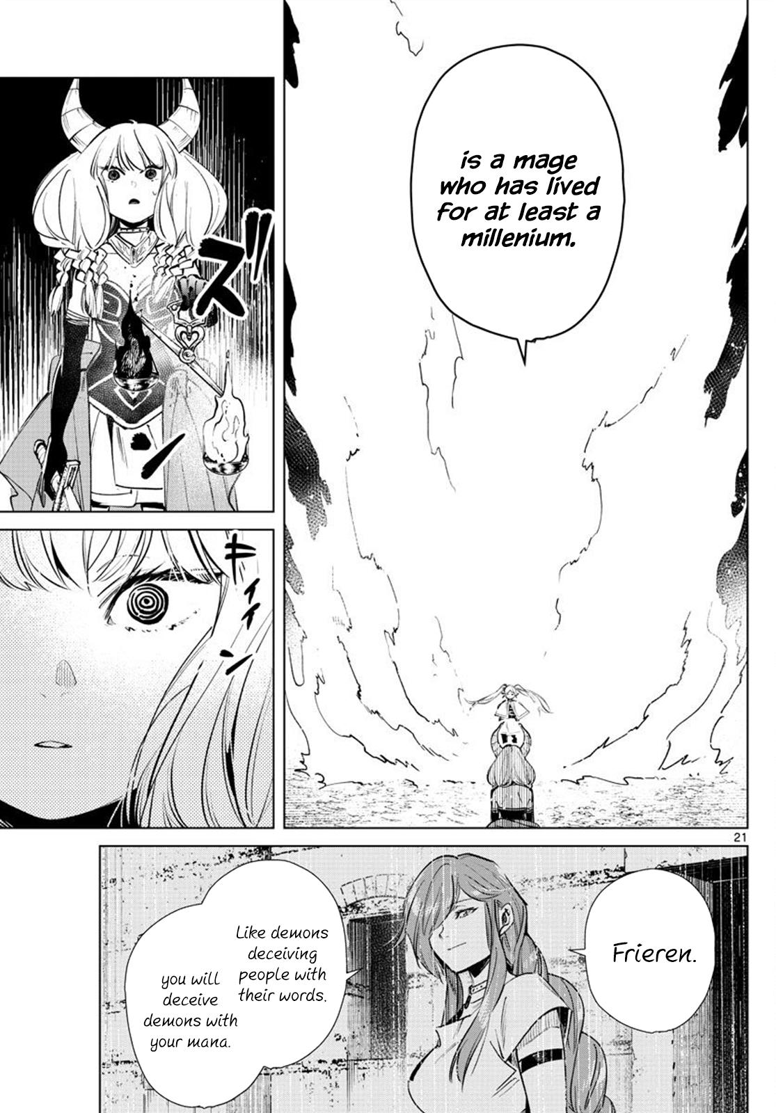 Sousou No Frieren Chapter 22: Scales Of Obedience page 21 - Mangakakalot