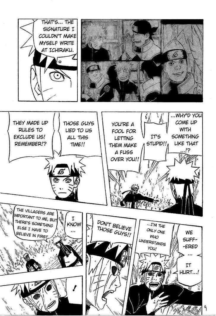Vol.53 Chapter 495 – Crushing Dark Naruto!! | 9 page