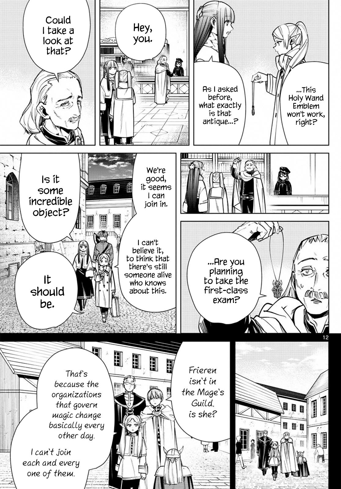 Sousou No Frieren Chapter 37: First Class Exam page 12 - Mangakakalot