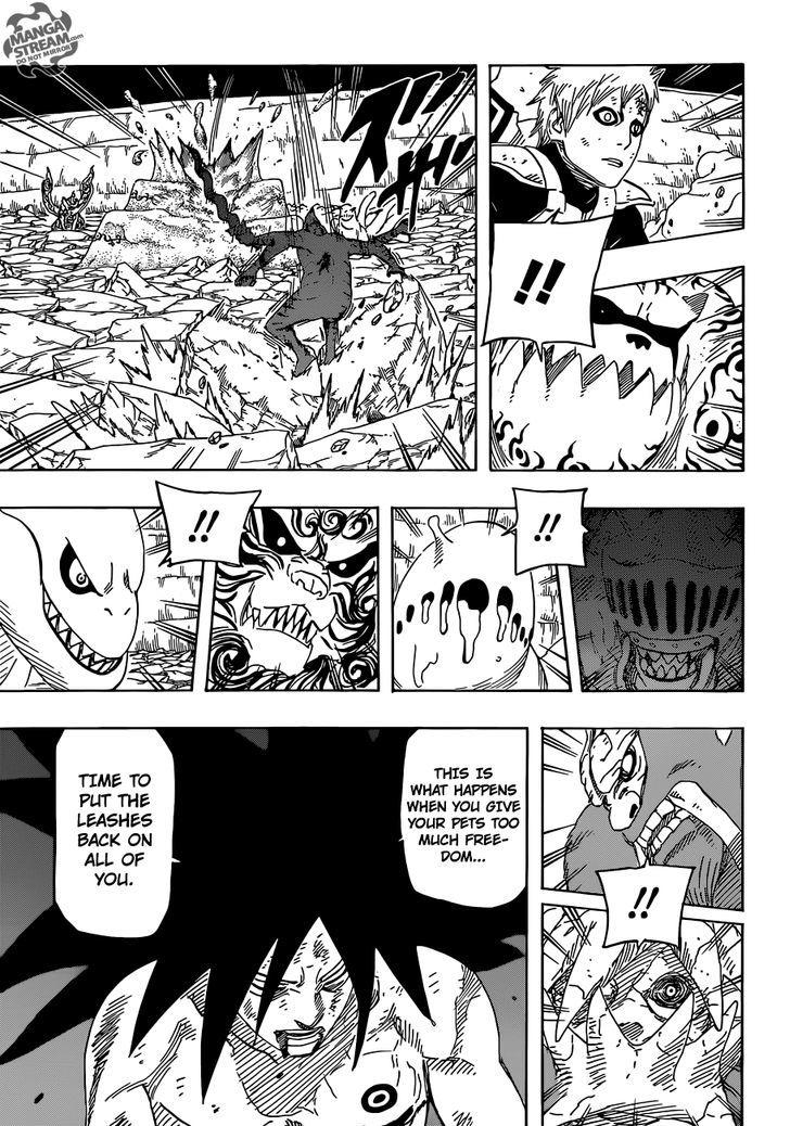 Vol.69 Chapter 658 – Tailed Beasts vs. Madara…!! | 10 page