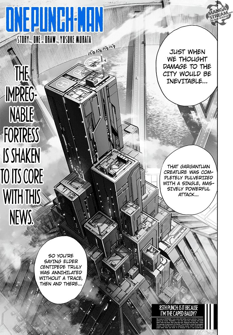 Read Onepunch Man Chapter 85 On Mangakakalot