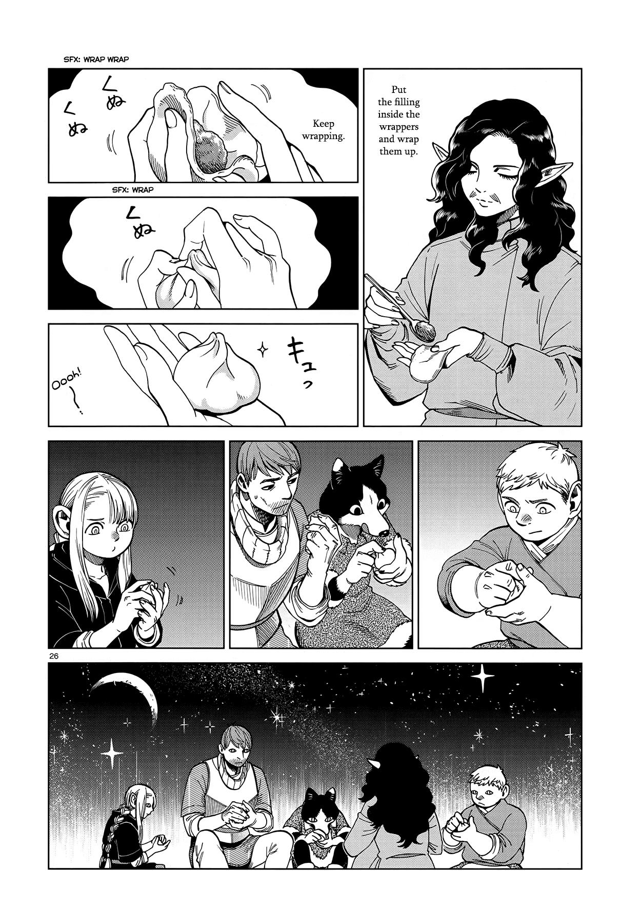 Dungeon Meshi Chapter 50: Dumplings page 26 - Mangakakalot