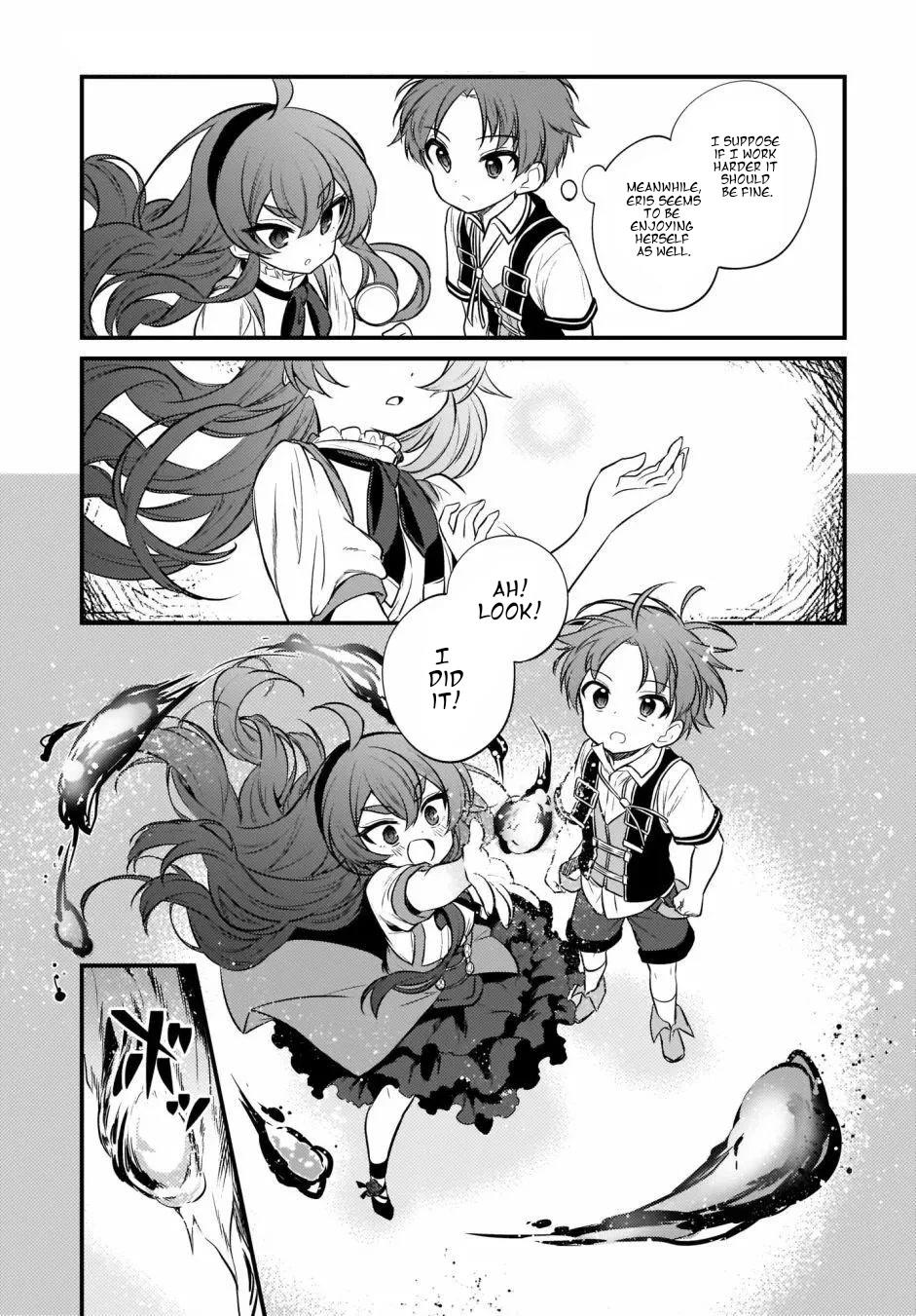 MUSHOKU TENSEI: EVEN IF IT'S A 4-KOMA, I'LL GET SERIOUS chapter-9 Page 14