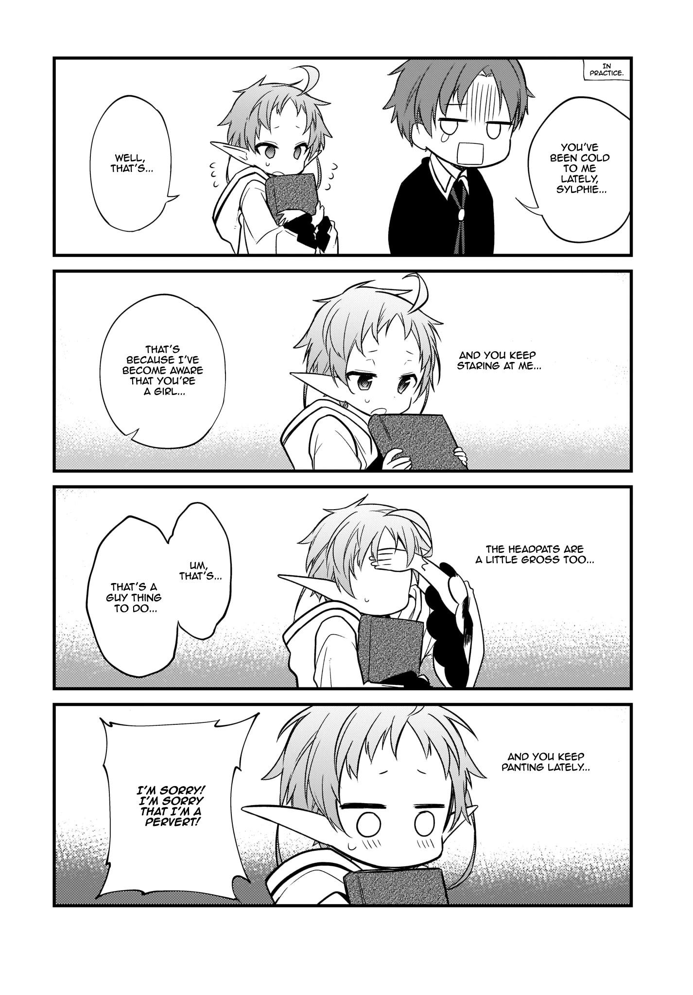 MUSHOKU TENSEI: EVEN IF IT'S A 4-KOMA, I'LL GET SERIOUS chapter-4 Page 6