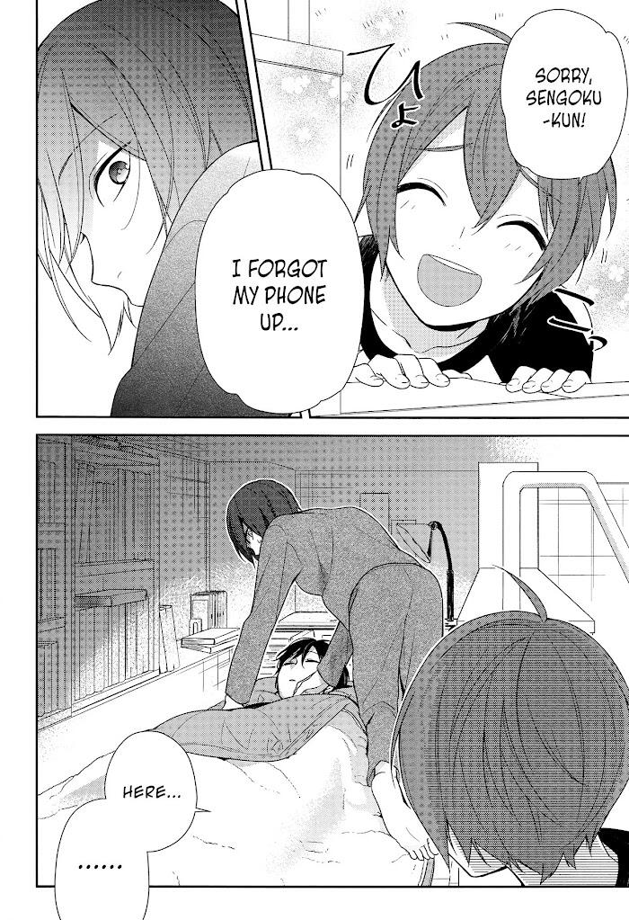 Hori-San To Miyamura-Kun Chapter 72 page 14 - Horimiya Webcomic