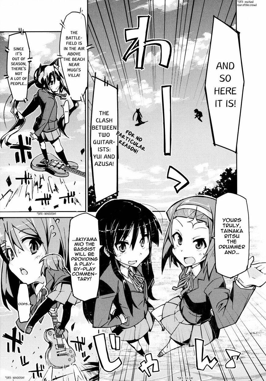 K-On! Anthology Comic - Cool Manga Panels or Pages I found