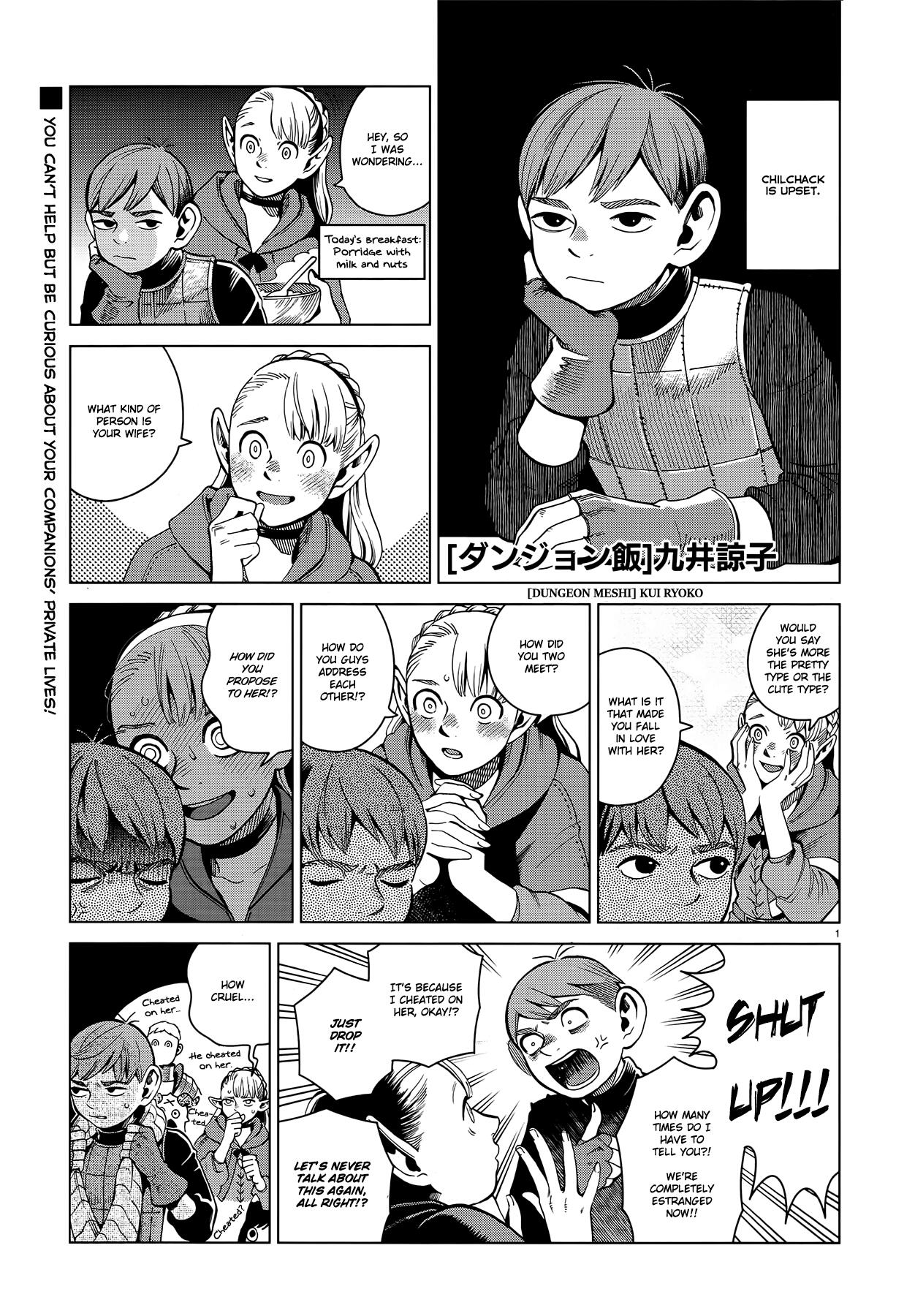 Dungeon Meshi Chapter 56: Bicorn page 1 - Mangakakalot