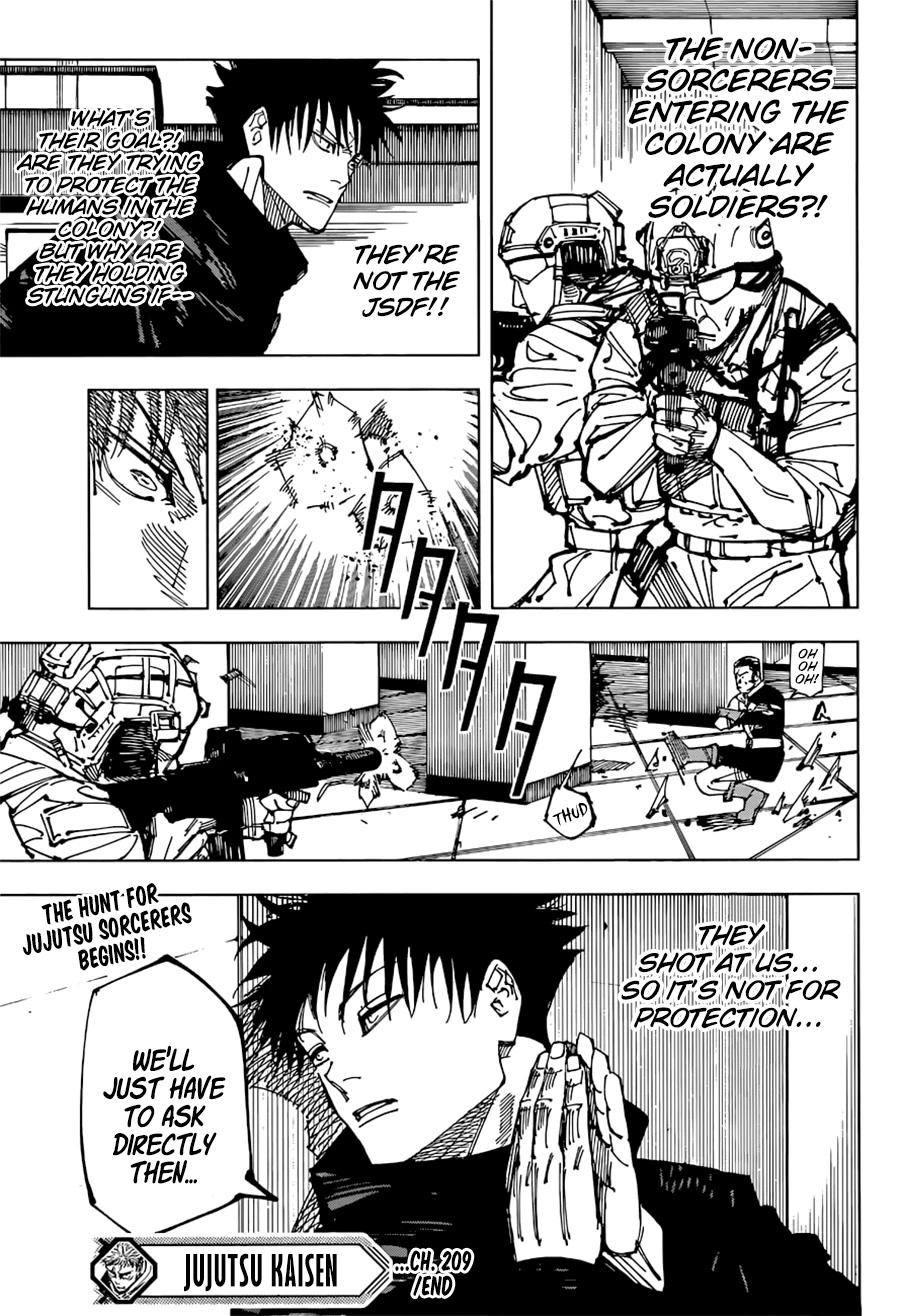 Jujutsu Kaisen Chapter 209: Offering To The Unknown page 20 - Mangakakalot