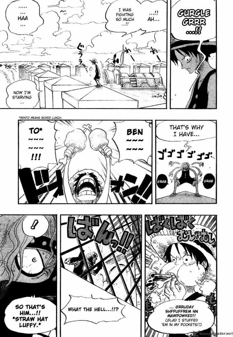 One Piece Chapter 389 : Response page 3 - Mangakakalot