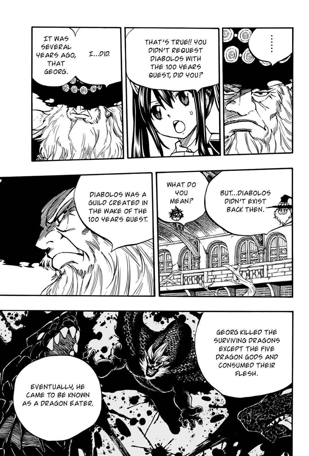 Fairy Tail: 100 Years Quest Chapter 92 – Diabolos's Dark Dragon Slayers