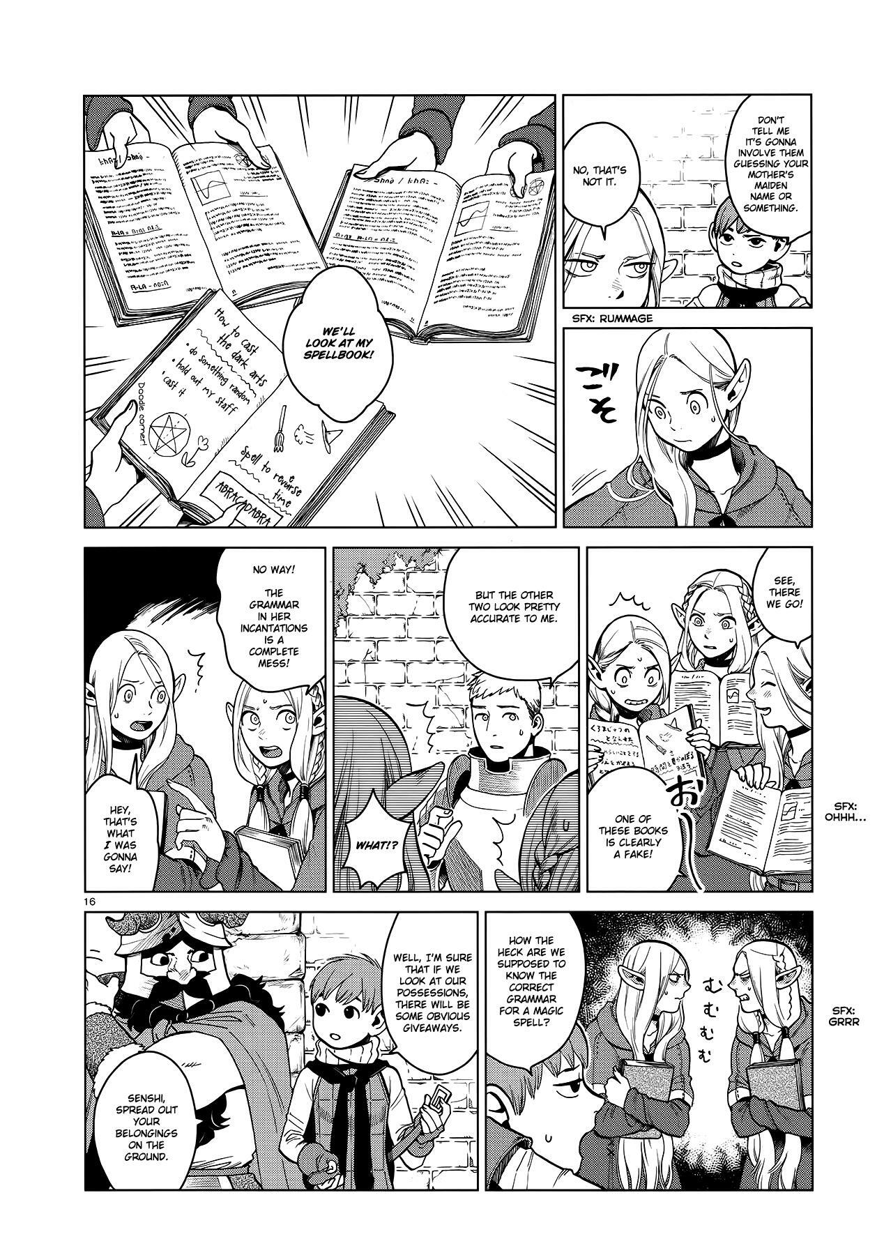Dungeon Meshi Chapter 39 page 16 - Mangakakalot