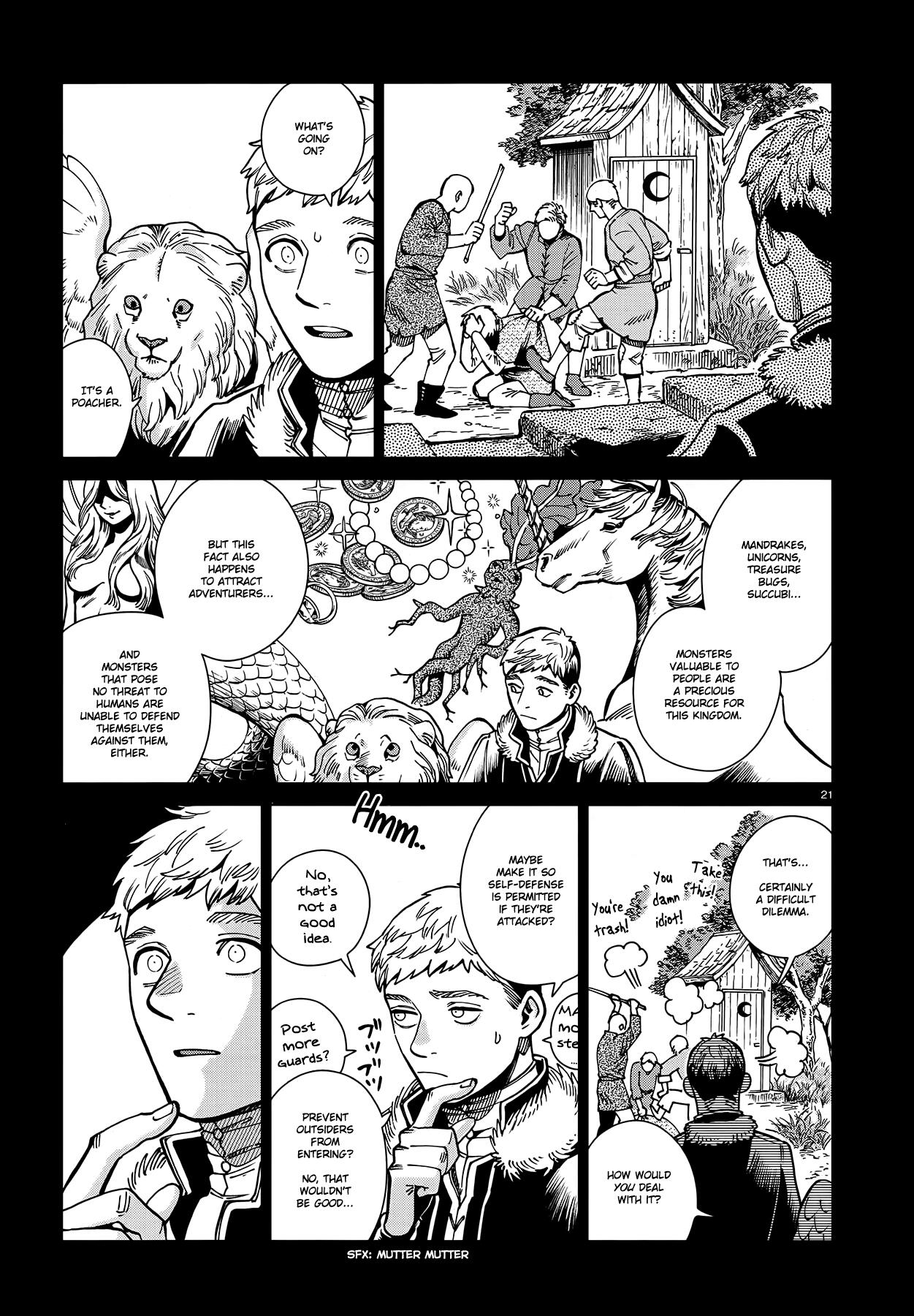 Dungeon Meshi Chapter 60: Winged Lion page 21 - Mangakakalot