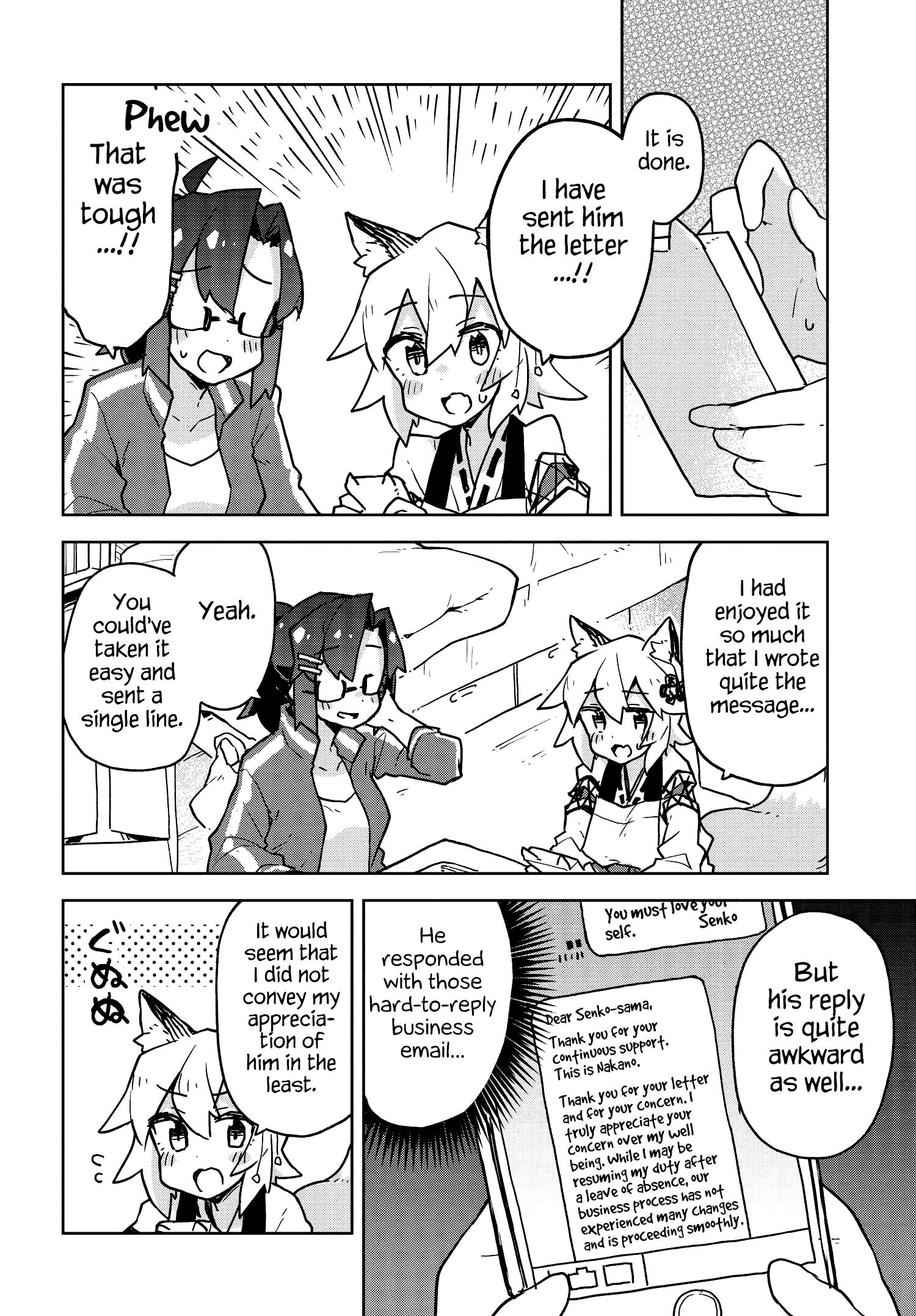 Sewayaki Kitsune No Senko-San Chapter 39 page 8 - Mangakakalot