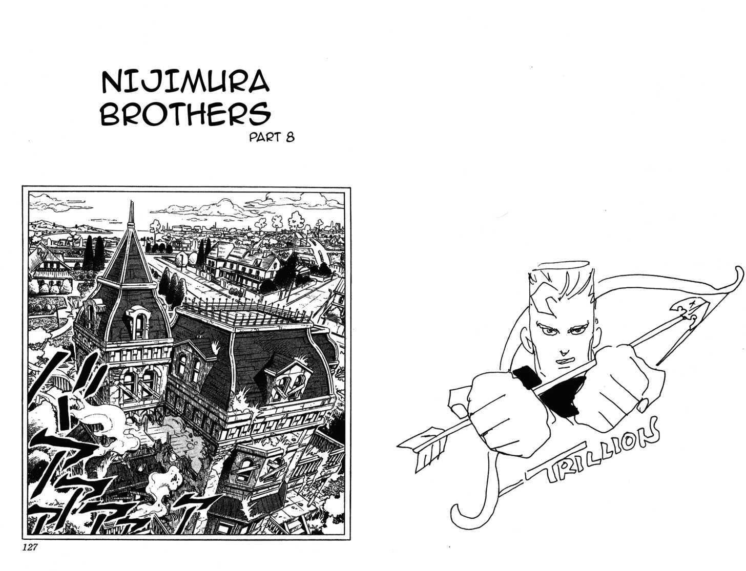 Jojo's Bizarre Adventure Vol.30 Chapter 281 : Nijimura Brothers Part 8 page 1 - 