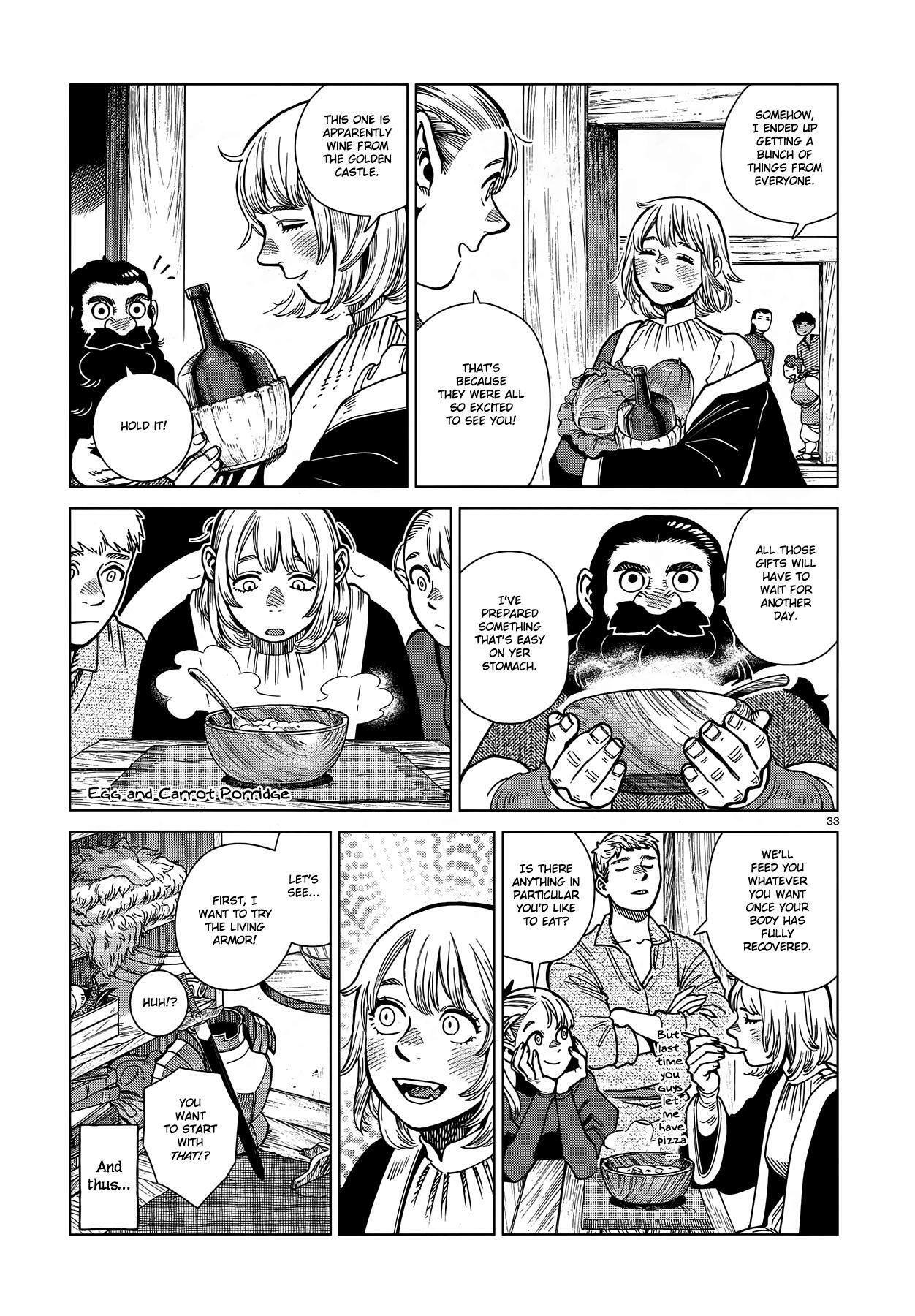 Dungeon Meshi Chapter 97: Final Chapter - Dungeon Meshi page 33 - Mangakakalot
