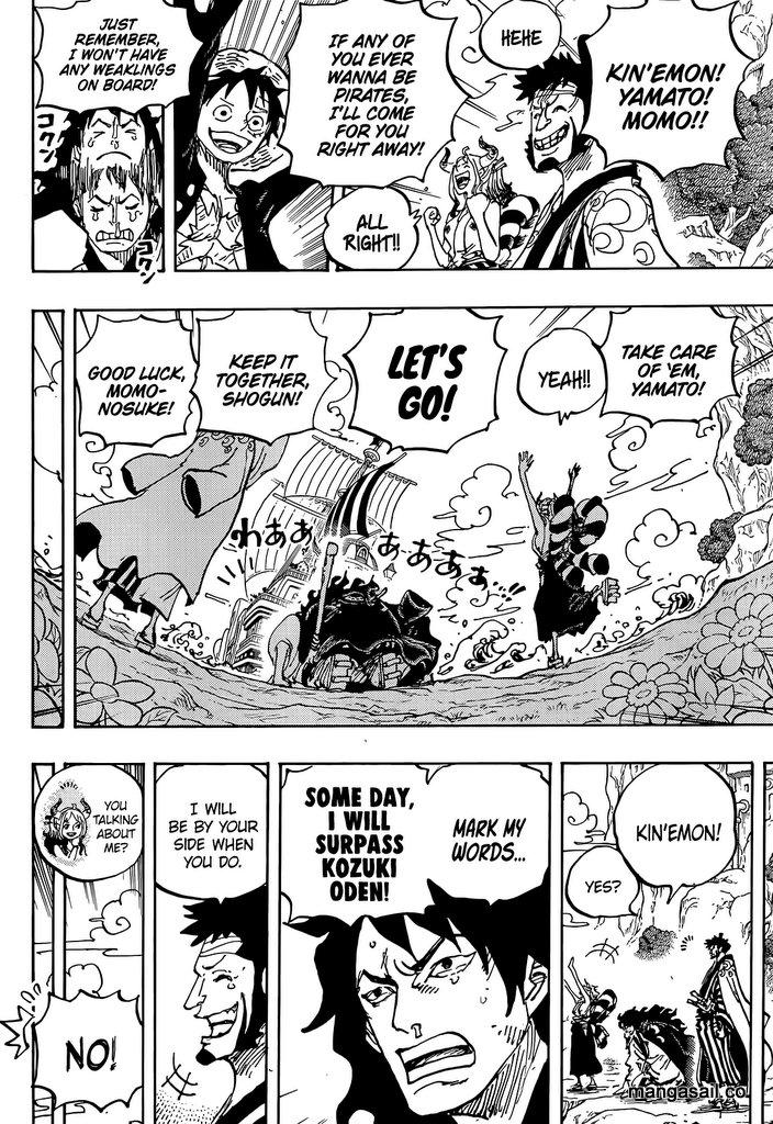 One Piece Episode 1049: Momo shows astonishing courage