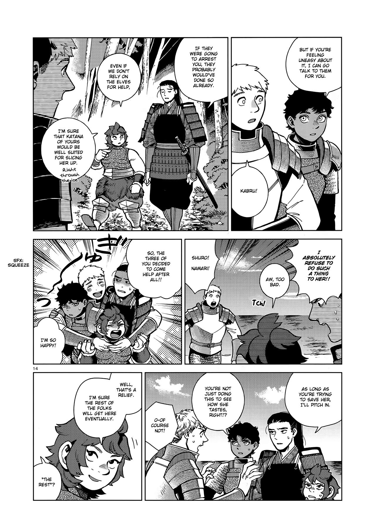 Dungeon Meshi Chapter 93: Falin I page 14 - Mangakakalot