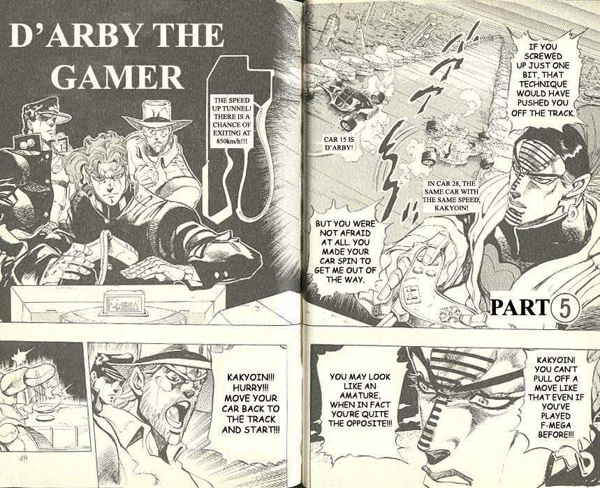 Jojo's Bizarre Adventure Vol.25 Chapter 231 : D'arby The Gamer Pt.5 page 1 - 