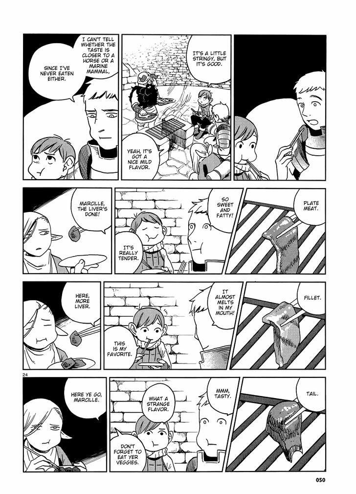 Dungeon Meshi Chapter 18 : Grilling page 24 - Mangakakalot