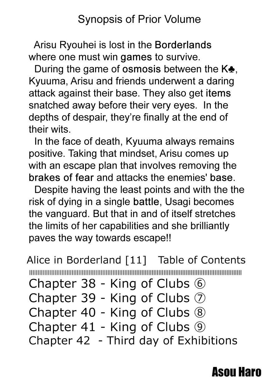 Imawa No Kuni No Alice Chapter 38 : King Of Clubs (6) page 3 - Mangakakalot