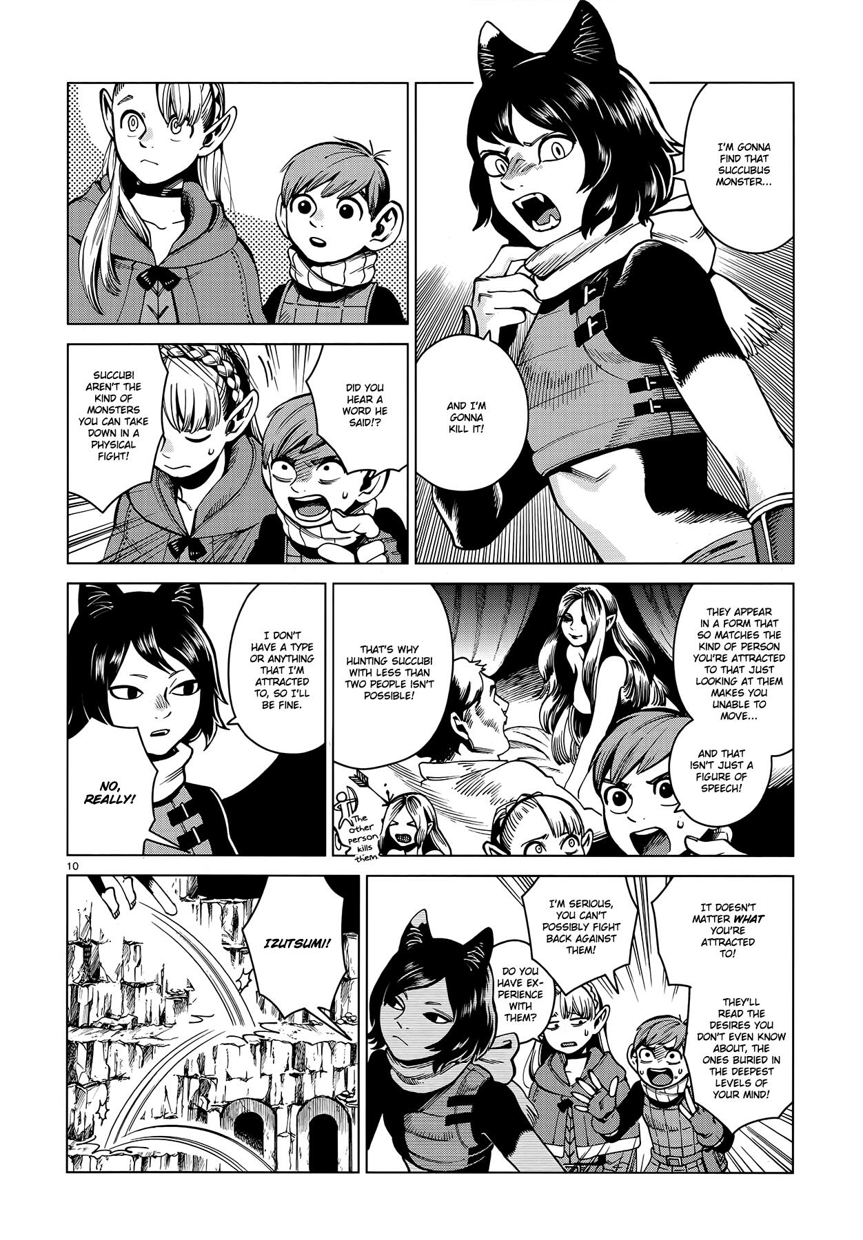 Dungeon Meshi Chapter 58: Succubus page 10 - Mangakakalot