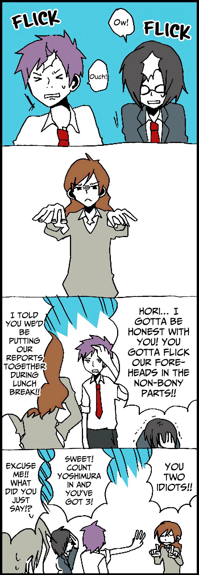 Hori-San To Miyamura-Kun Chapter 11: Izumi Boy page 16 - Horimiya Webcomic