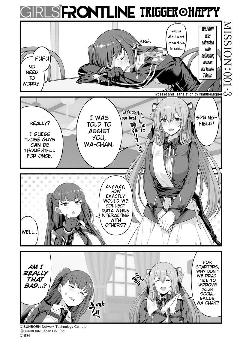 Read Girls Frontline Trigger Happy Chapter 1 Mission 1 On Mangakakalot