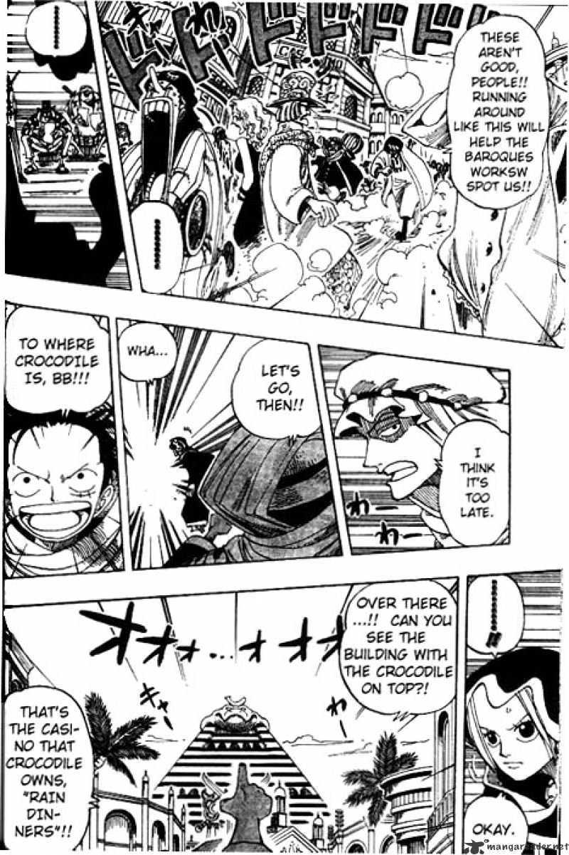 One Piece Chapter 168 : Rainbase, Town Of Dreams page 10 - Mangakakalot