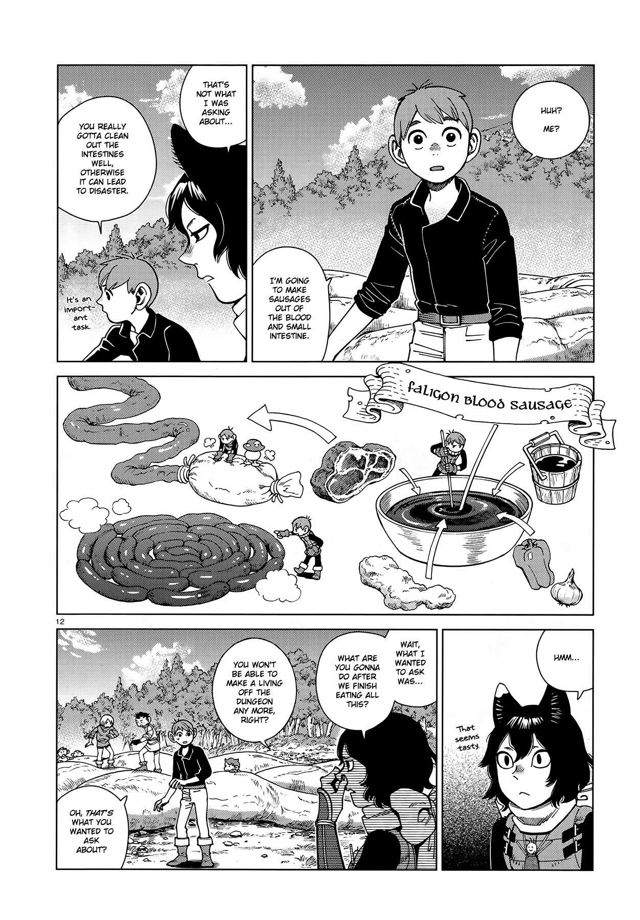 Dungeon Meshi Chapter 95: Falin Iii page 12 - Mangakakalot