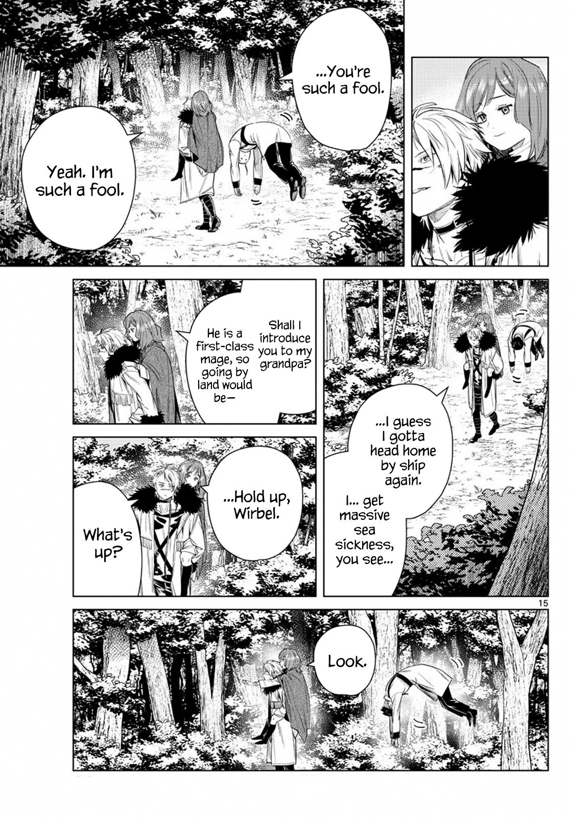 Sousou No Frieren Chapter 42: Reason For Fighting page 15 - Mangakakalot