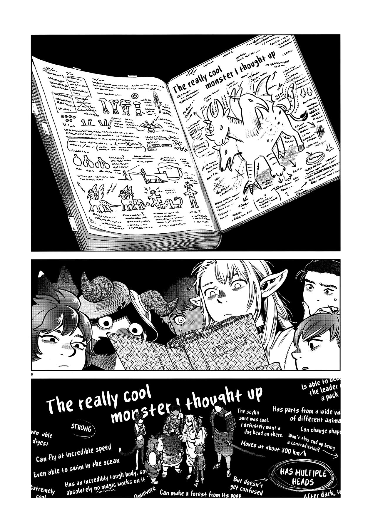 Dungeon Meshi Chapter 90: Winged Lion V page 5 - Mangakakalot