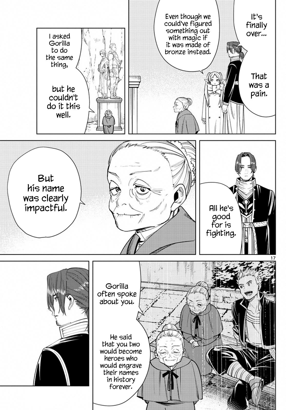 Sousou No Frieren Chapter 34: The Hero Statues page 17 - Mangakakalot