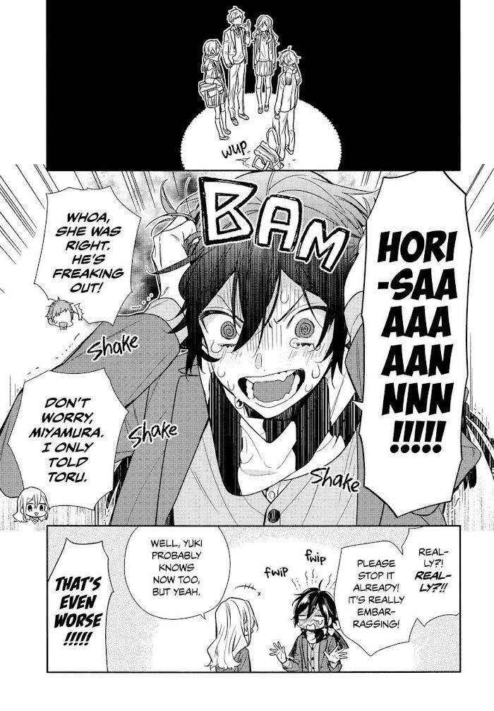 Hori-San To Miyamura-Kun Chapter 108 page 7 - Horimiya Webcomic