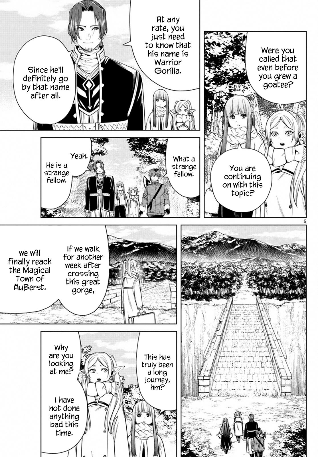 Sousou No Frieren Chapter 34: The Hero Statues page 5 - Mangakakalot