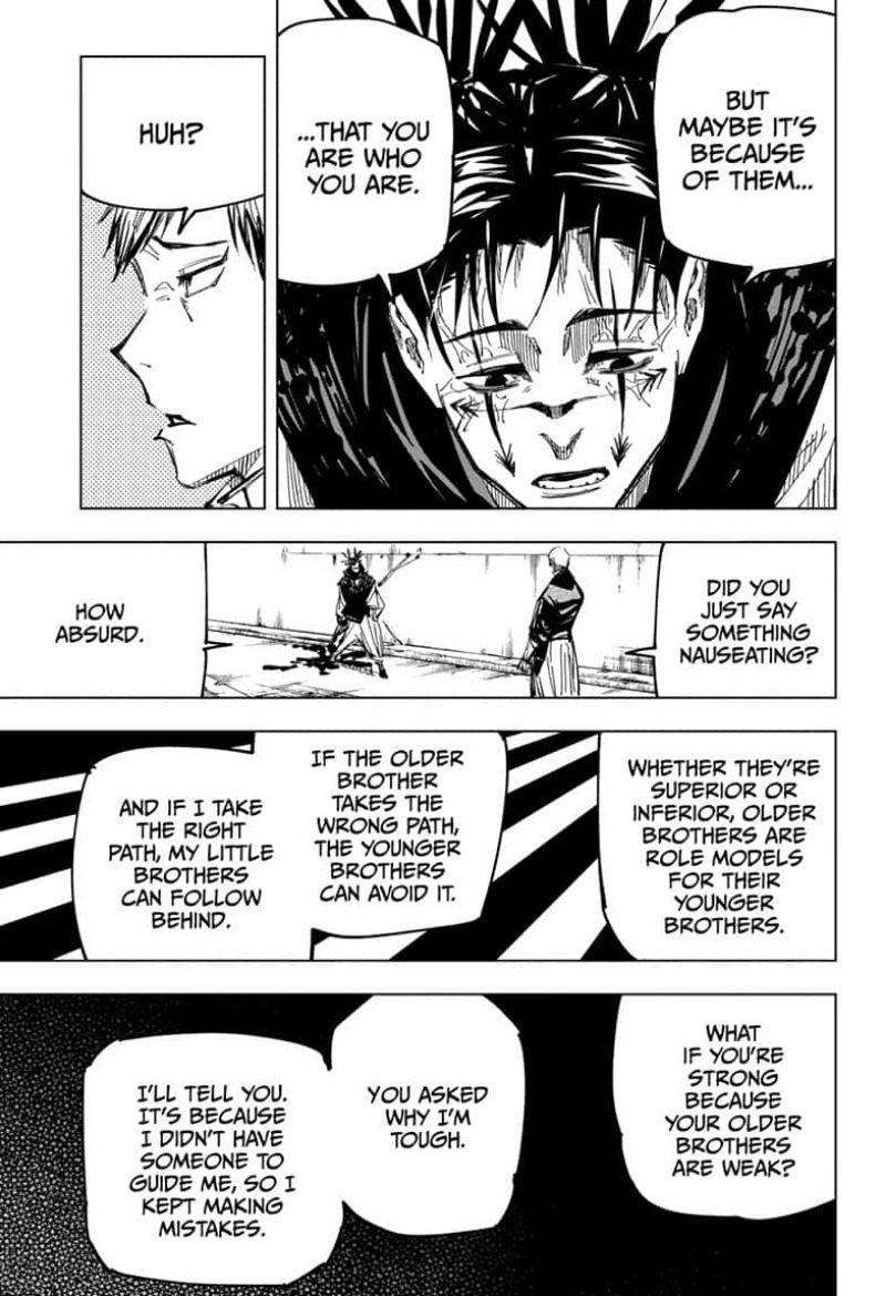 Jujutsu Kaisen Chapter 142: A Big Brother's Back page 7 - Mangakakalot